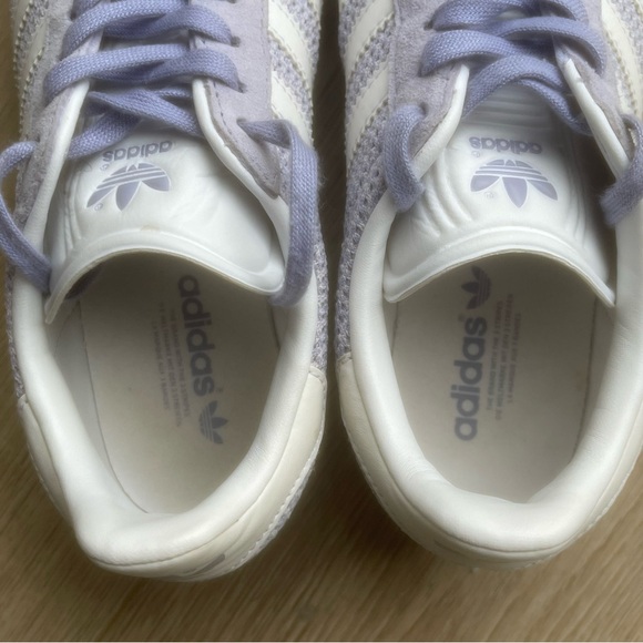 ADIDAS -Gazelle purple and white sneakers - Picture 7 of 14